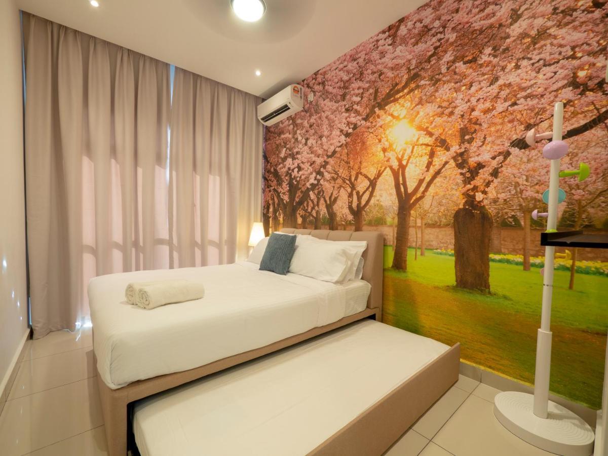 Seaview Condo Near Rf Mall, Food Court & Free Netflix Johor Bahru Buitenkant foto